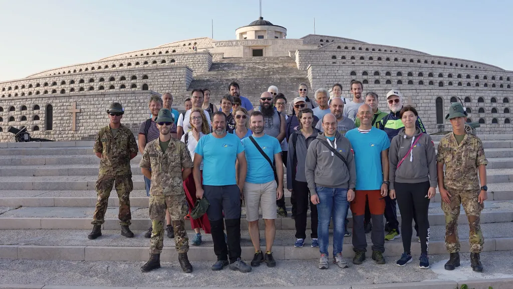 Visita al Sacrario Militare di Cima Grappa