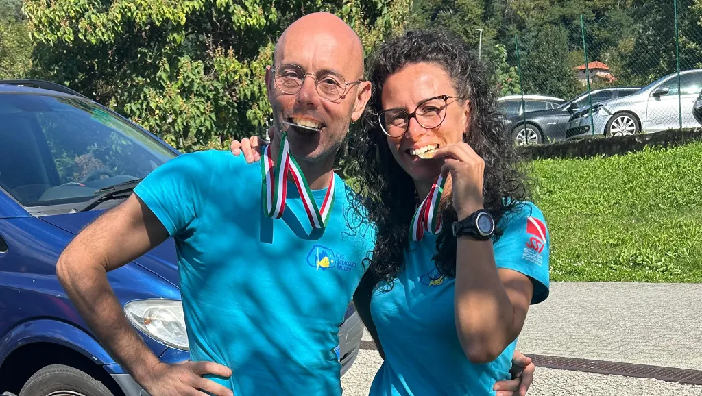 Fabio e Giorgia conquistano il Lago d'Orta