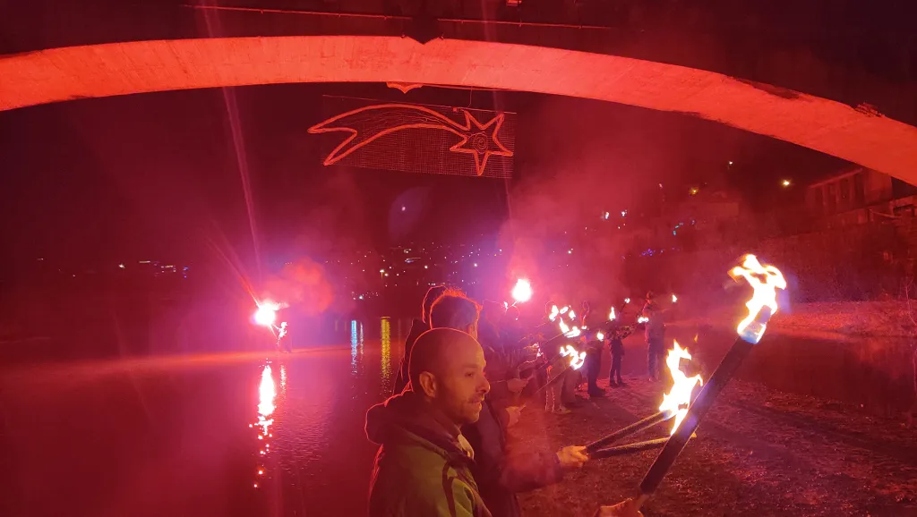 Fiaccolata e accensione della Stella di Natale sul Piave 2025